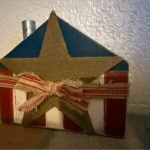 Rustic Americana Star Decor